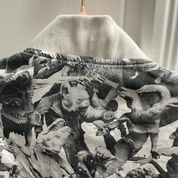 Bourbon Summer Cartoon Crisis Formal Affair! First Edition Bomber - Picture 7 of 9